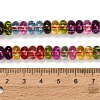Dyed Imitation Gemstone Glass Beads Strands GL-Z001-03A-10-4