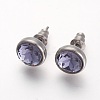304 Stainless Steel Stud Earrings EJEW-F182-A01-1