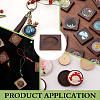 Wood Cabochon Settings WOOD-WH0124-162B-5