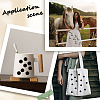 150Pcs Self-adhesive Felt Round Sheet DIY-CP0013-91A-5
