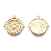 Brass Pendants KK-R136-037-NF-2