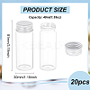 20Pcs Glass Bead Containers CON-BC0007-31B-2