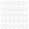 30Pcs Transparent Acrylic Pendants OACR-SC0002-30B-1