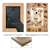 Natural Wood Photo Frames AJEW-WH0292-017-2