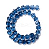 Transparent Glass Beads Strand GLAA-F112-03C-3