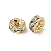 316 Surgical Stainless Steel Rhinestone Spacer Beads STAS-L285-001G-03-1