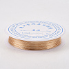 Round Copper Jewelry Wire CWIR-Q006-0.6mm-KC-2