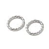 304 Stainless Steel Twisted Linking Rings STAS-L300-006C-P-2