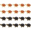 50Pcs 2 Colors Miniature Resin Mini Tortoise Display Decorations AJEW-CP0005-47-1