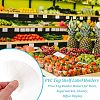 PVC Tag Shelf Label Holders LS-FIND-WH0038-08-5