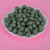 Round Silicone Focal Beads SI-JX0046A-104-3