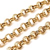 304 Stainless Steel Ring Link Chains CHS-K024-10G-1