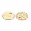 Rack Plating Alloy Charms PALLOY-N155-87-RS-2