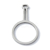 Non-Tarnish 304 Stainless Steel Pendants STAS-C097-20P-1