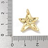 Brass Micro Pave Clear Cubic Zirconia Pendants KK-M300-08G-02-3