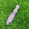 Natural Lepidolite Carved Healing Dagger Figurines PW-WG52324-19-1