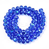 Electroplate Glass Beads Strands LS-EGLA-A034-T1mm-L26-3