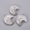 Natural Quartz Crystal Tree of Life Wire Wrapped Pendants G-L520-E06-P-1