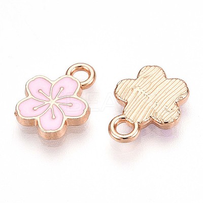 Alloy Enamel Charms ENAM-T022-07C-1
