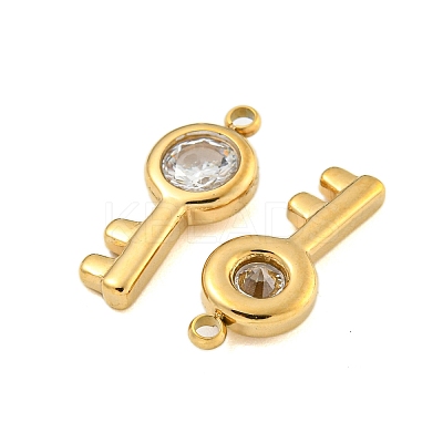 304 Stainless Steel Pendants STAS-L080-013G-1