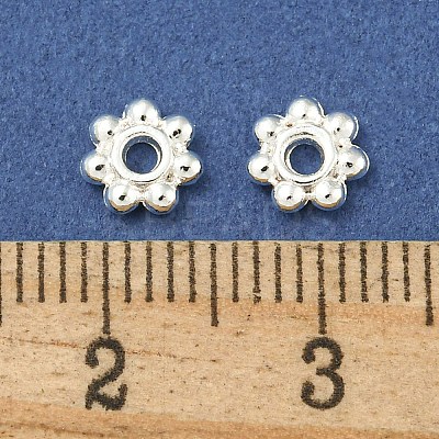 Rack Plating Zinc Alloy Spacer Beads FIND-T071-04S-C-1