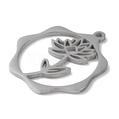 Non-Tarnish 304 Stainless Steel Pendants LS-STAS-P338-01H-P-1