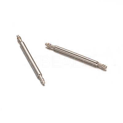 Tarnish Resistant Stainless Steel Double Flanged Spring Bar Watch Strap Pins STAS-M231-05-1