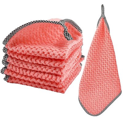 Superfine Fiber Hangable Cleaning Cloth AJEW-WH20033-059C-1