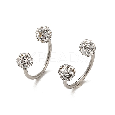 304 Stainless Steel Piercing Body Jewelry AJEW-C033-01B-P-1