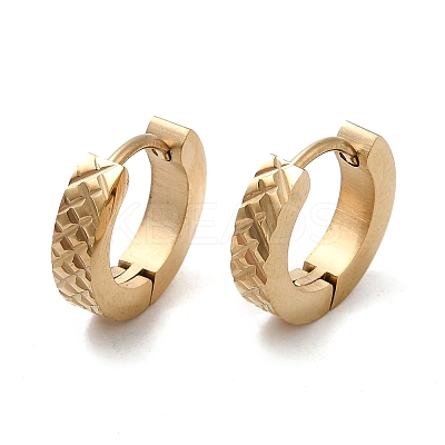 304 Stainless Steel Hoop Earrings EJEW-Q781-01G-1