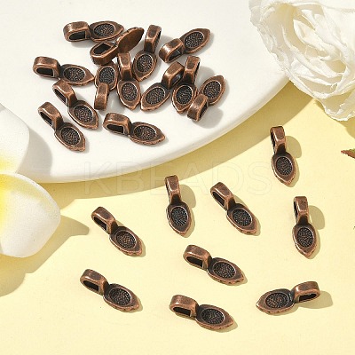 Tibetan Style Pendant Bails LS-X-RAB3357Y-1