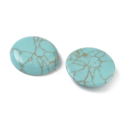 Synthetic Turquoise Cabochons G-C189-05H-1
