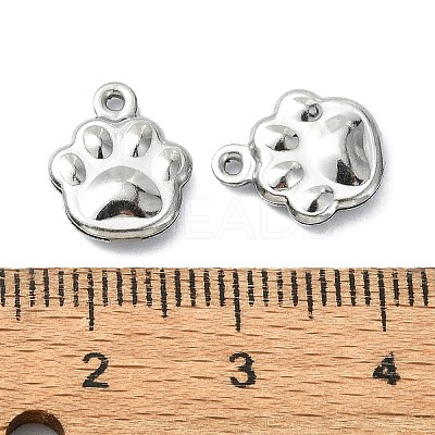 Non-Tarnish 304 Stainless Steel Charms STAS-L024-013P-1