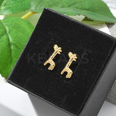 304 Stainless Steel Stud Earrings for Women LS-STAS-Z117-15G-01-1