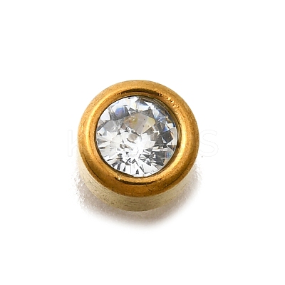 304 Stainless Steel Rhinestone Beads LS-STAS-D310-05G-01-1