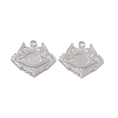 Non-Tarnish 304 Stainless Steel Pendants STAS-B031-24P-1