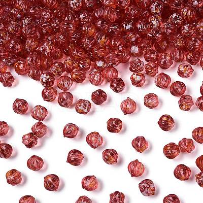 Picasso Transparent Glass Beads SEED-Q039-04L-1