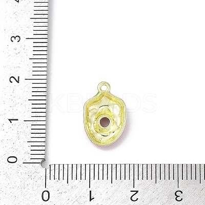 Alloy Enamel Pendants PALLOY-R151-43G-02-1