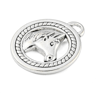 Tibetan Style Alloy Pendants TIBEP-S293-015AS-LF-1