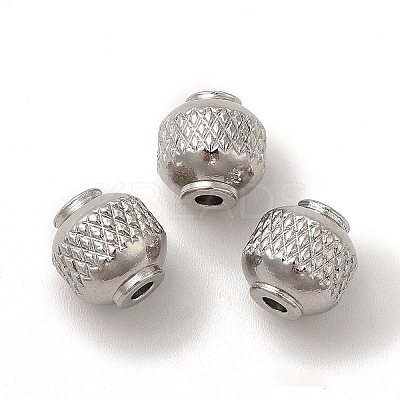 Non-Tarnish 201 Stainless Steel Beads STAS-M089-06P-1