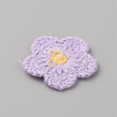 Two Tone Polyester Knitted Ornament Accessories DIY-WH0308-416B-1