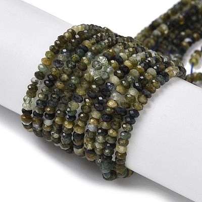 Natural Green Tourmaline Beads Strands LS-G-RM241221-O13-1