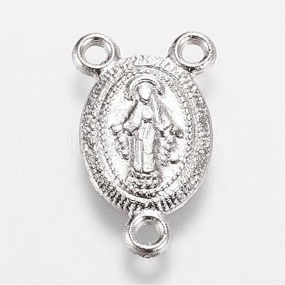 Tibetan Style Alloy Chandelier Component Links PALLOY-F173-11-1