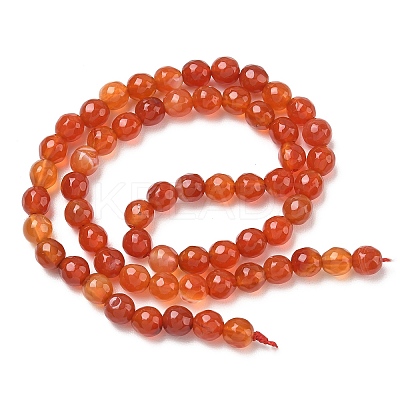 Natural Agate Beads Strands G-C082-A01-61-1