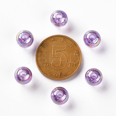 Transparent Acrylic Beads MACR-S370-B8mm-746-1