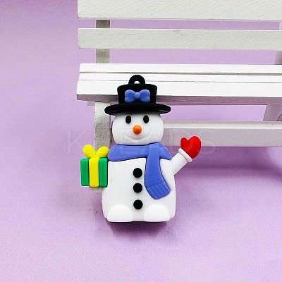 Christmas PVC Plastic Big Pendants LS-KY-D018-02A-1