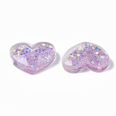 Transparent Resin Cabochons CRES-N034-20B-1