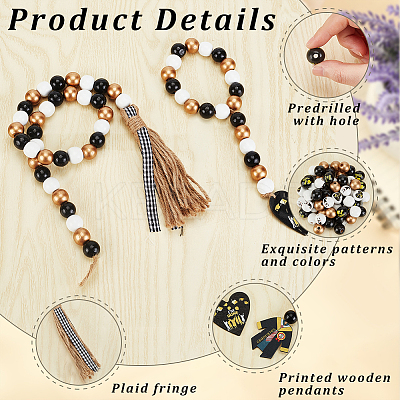 Beaded Pendant Decorations Kit DIY-OC0004-38-1