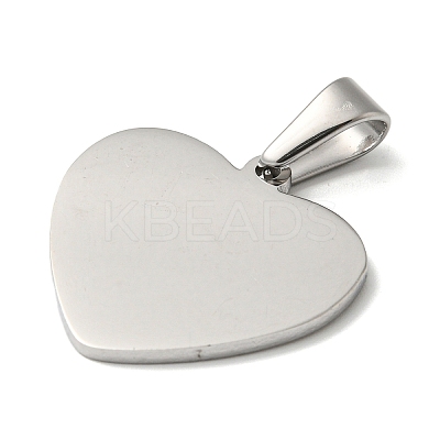 Tarnish Resistant 304 Stainless Steel Pendants STAS-I135-12P-1