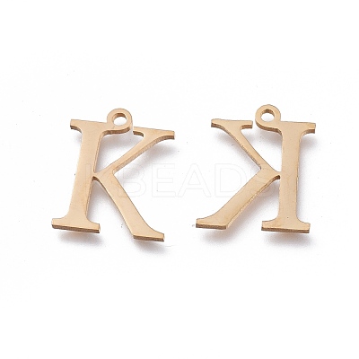 304 Stainless Steel Charms STAS-K215-05G-1